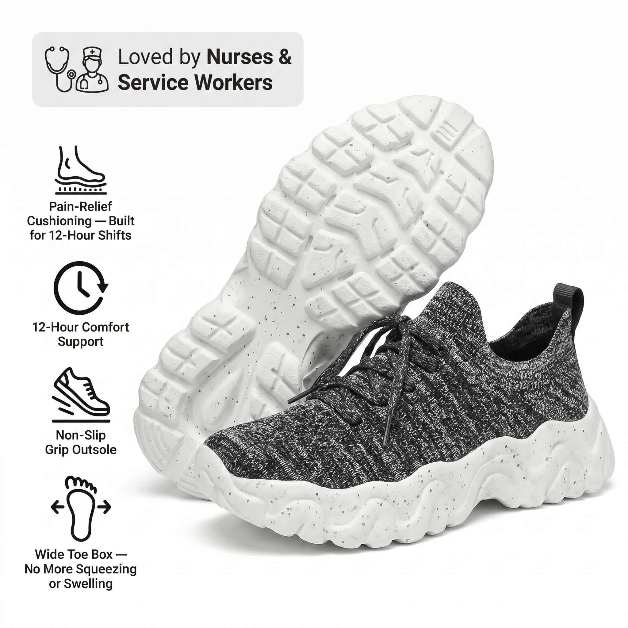 Healthy and Supportive Walking Shoes